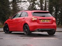 Used Mercedes A200 Sport Edition 136 HP (100 kW) 2018 Red Hatchback