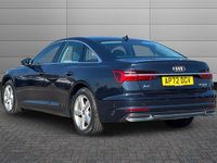 Used Audi A6 Sport 265 HP (194 kW) 2022 Firmament blue Sedan