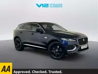 Used Jaguar F-Pace R-Dynamic 404 HP (297 kW) 2021 Blue SUV