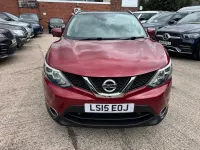 Used Nissan Qashqai N-TEC 110 HP (80 kW) 2015 Red SUV