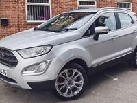 Used Ford Ecosport Titanium 101 HP (74 kW) 2018 Silver SUV