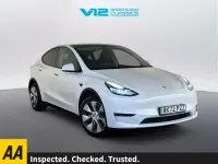 Used Tesla Model Y Long Range AWD 378 kW (514 HP) 2022 White SUV