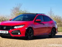 Used Honda Civic Sport Plus 182 HP (133 kW) 2018 Red Hatchback