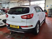 Used Kia Sportage 115 HP (84 kW) 2013 White SUV