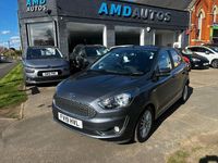 Usado Ford Ka Plus Zetec 85 HP (62 kW) 2019 Cinzento Citadino