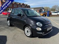 Used Fiat 500 Lounge 69 HP (50 kW) 2017 Black Hatchback