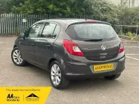 Used Vauxhall Corsa Excite 100 HP (73 kW) 2014 Grey Hatchback