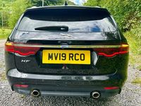 Begagnad Jaguar XF Portfolio 2019 Svart Sedan