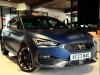 Used Cupra Leon VZ1 241 HP (177 kW) 2023 Blue Hatchback