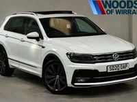 Used VW Tiguan R-line 150 HP (110 kW) 2020 White SUV
