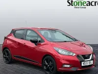 Used Nissan Micra 101 HP (74 kW) 2019 Red Hatchback