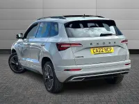 Used Skoda Karoq SportLine 110 HP (80 kW) 2022 Meteor grey SUV
