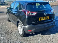 Used Vauxhall Crossland X 81 HP (59 kW) 2018 Black SUV