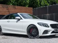 Used Mercedes C300 AMG Line Premium 2019 White Cabriolet
