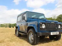 Used Land Rover Defender 1999 Blue Hatchback