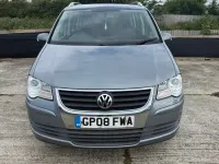 Used VW Touran SE 105 HP (77 kW) 2008 Grey MPV