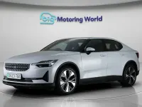 Used Polestar 2 Long Range Single Motor 300 kW (408 HP) 2022 Silver Hatchback
