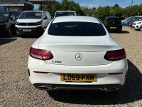 Used Mercedes C200 AMG line 184 HP (135 kW) 2019 White Coupe