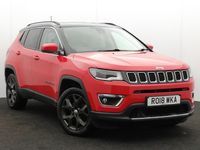 Used Jeep Compass Limited 140 HP (102 kW) 2018 Red SUV