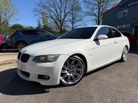 Begagnad BMW 325 M Sport 2009 Vit Sportkupé