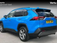Used Toyota RAV4 197 HP (144 kW) 2020 Cyan splash (metallic paint) SUV