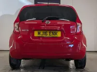 Gebraucht Nissan Note Acenta 80 PS (58 kW) 2016 Rot Kleinwagen