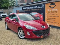 Used Peugeot 308 CC 2009 Red Cabriolet