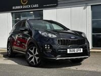 Used Kia Sportage GT-Line 177 HP (130 kW) 2016 Black SUV