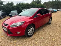 Used Ford Focus Titanium 2013 Red Hatchback
