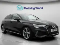 Used Audi A3 Sportback S-Line 150 HP (110 kW) 2022 Black Hatchback