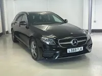 Used Mercedes E300 AMG line 2019 Black Estate