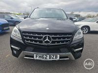 Used Mercedes ML250 204 HP (150 kW) 2012 Black SUV