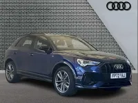 Used Audi Q3 Black Edition 150 HP (110 kW) 2023 Blue SUV