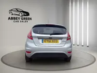 Used Ford Fiesta Titanium 95 HP (69 kW) 2011 Silver Hatchback
