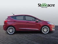 Used Ford Fiesta Vignale 100 HP (73 kW) 2019 Red Hatchback