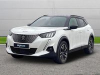 Used Peugeot e-2008 GT-line 98 kW (134 HP) 2021 White SUV