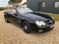 Used Mercedes SL55 AMG AMG 2007 Black Cabriolet