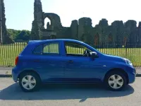 Used Nissan Micra Visia 80 HP (58 kW) 2014 Blue Hatchback