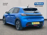 Used Peugeot e-208 Premium 100 kW (136 HP) 2022 Blue Hatchback