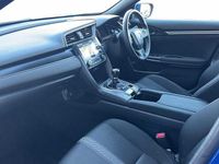 Used Honda Civic SR 126 HP (92 kW) 2021 Brilliant sporty blue Hatchback