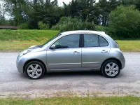 Used Nissan Micra Tekna 2009 Silver Hatchback