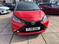 Used Toyota Aygo X-cite 68 HP (50 kW) 2018 Red Hatchback