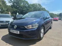 Used VW Golf Sportsvan S 110 HP (80 kW) 2014 Blue MPV