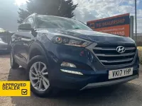 Used Hyundai Tucson SE 132 HP (97 kW) 2017 Blue SUV