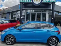 Used Hyundai i20 Premium 2023 Blue Hatchback