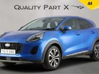 Begagnad Ford Puma Titanium 125 HK (91 kW) 2024 Blå SUV