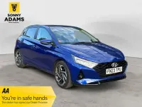 Used Hyundai i20 Premium 2023 Blue Hatchback