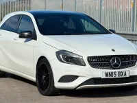 Used Mercedes A200 2015 White Hatchback