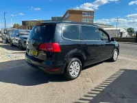 Used VW Sharan SE 140 HP (102 kW) 2014 Black MPV