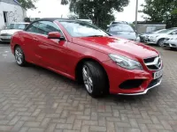 Used Mercedes E220 AMG 2013 Red Cabriolet